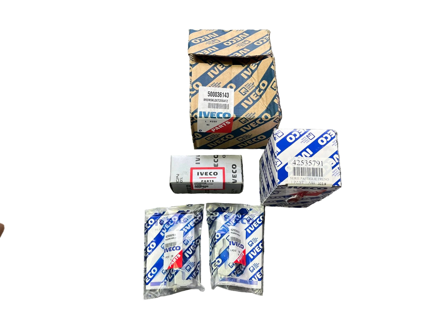 Original Iveco Bremsklötze Satz 500036143 NEU