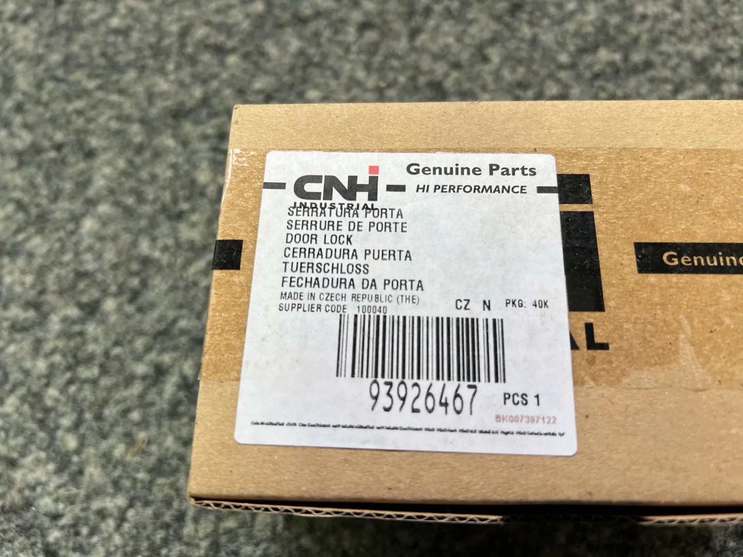 Original Iveco CNH Türschloss 93926467 NEU