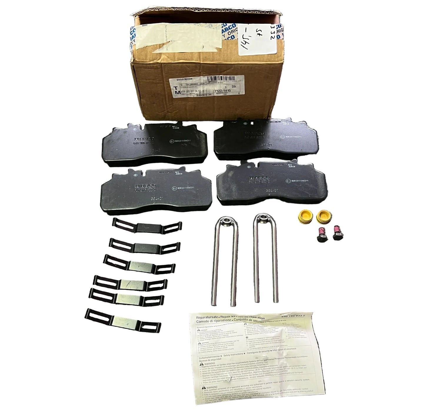 Original WABCO Reparatursatz Bremsbelagsatz Scheibenbremsen 6401959332 NEU