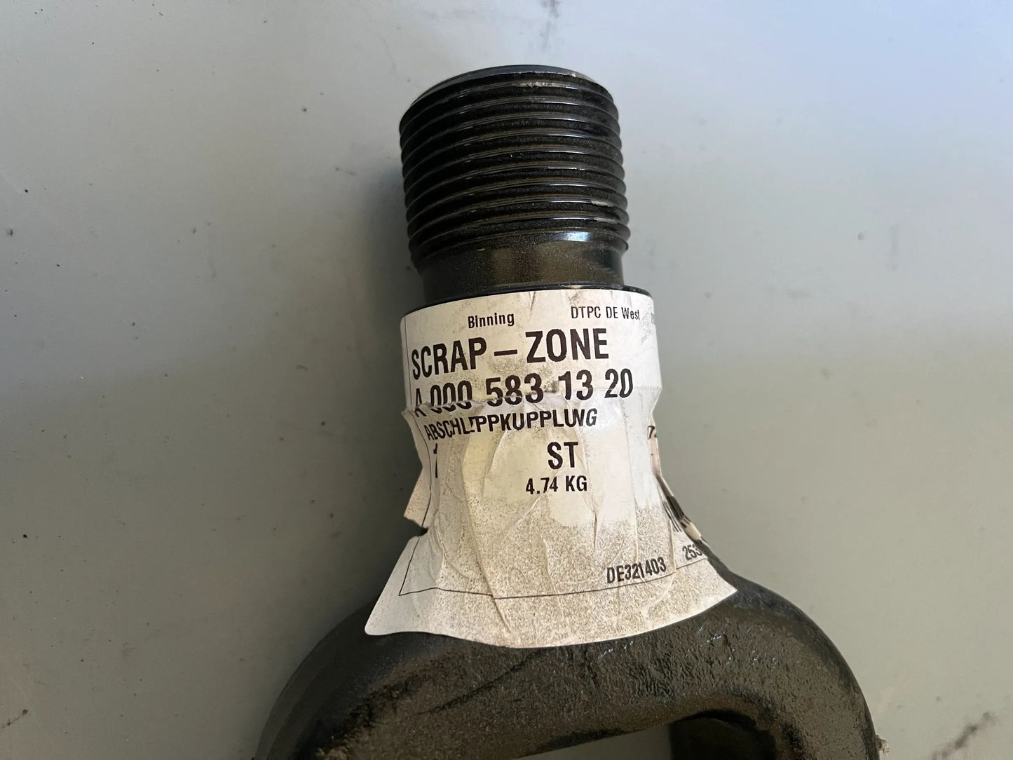 Original Mercedes-Benz Abschleppkupplung A0005831320 NEU
