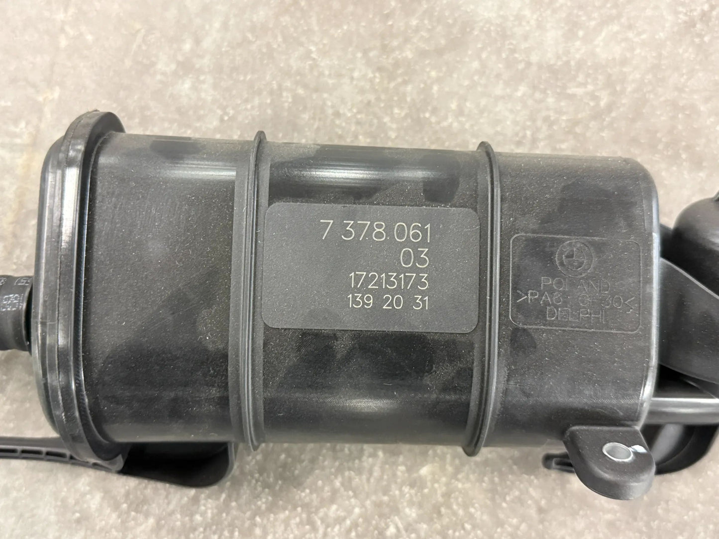 Original BMW i12 i15 i8 Aktivkohlefilter 7378061 16137378061 NEU