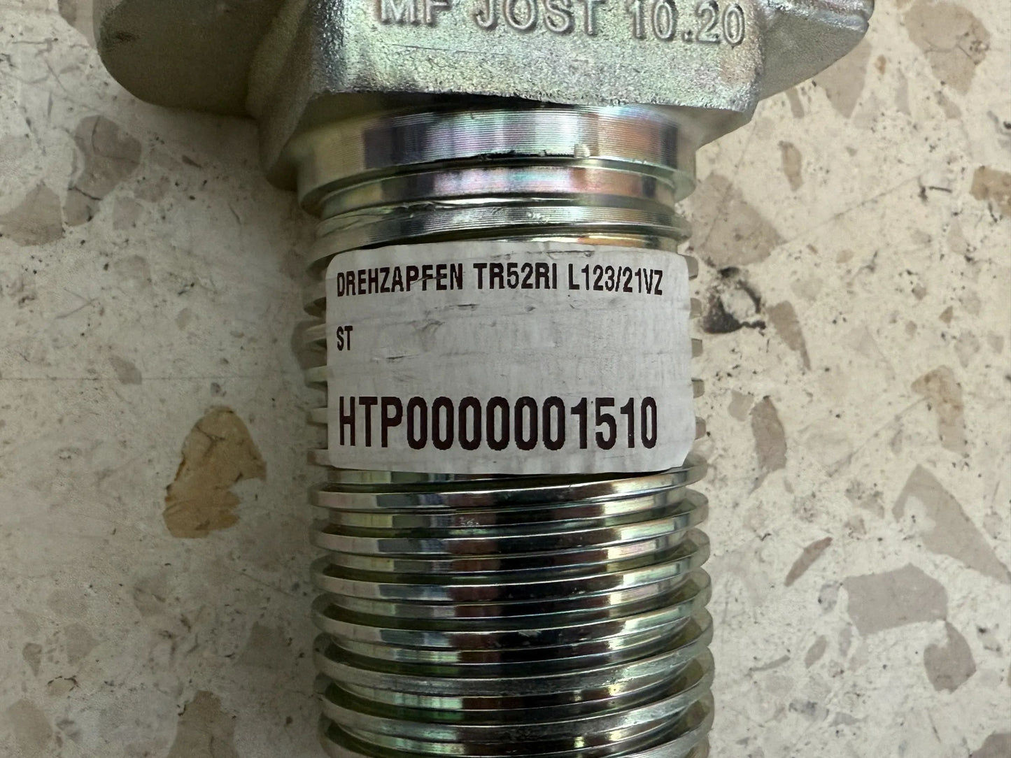 Original JOST-Werke Drehzapfen TR52RI L123/21VZ- 905000276 NEU