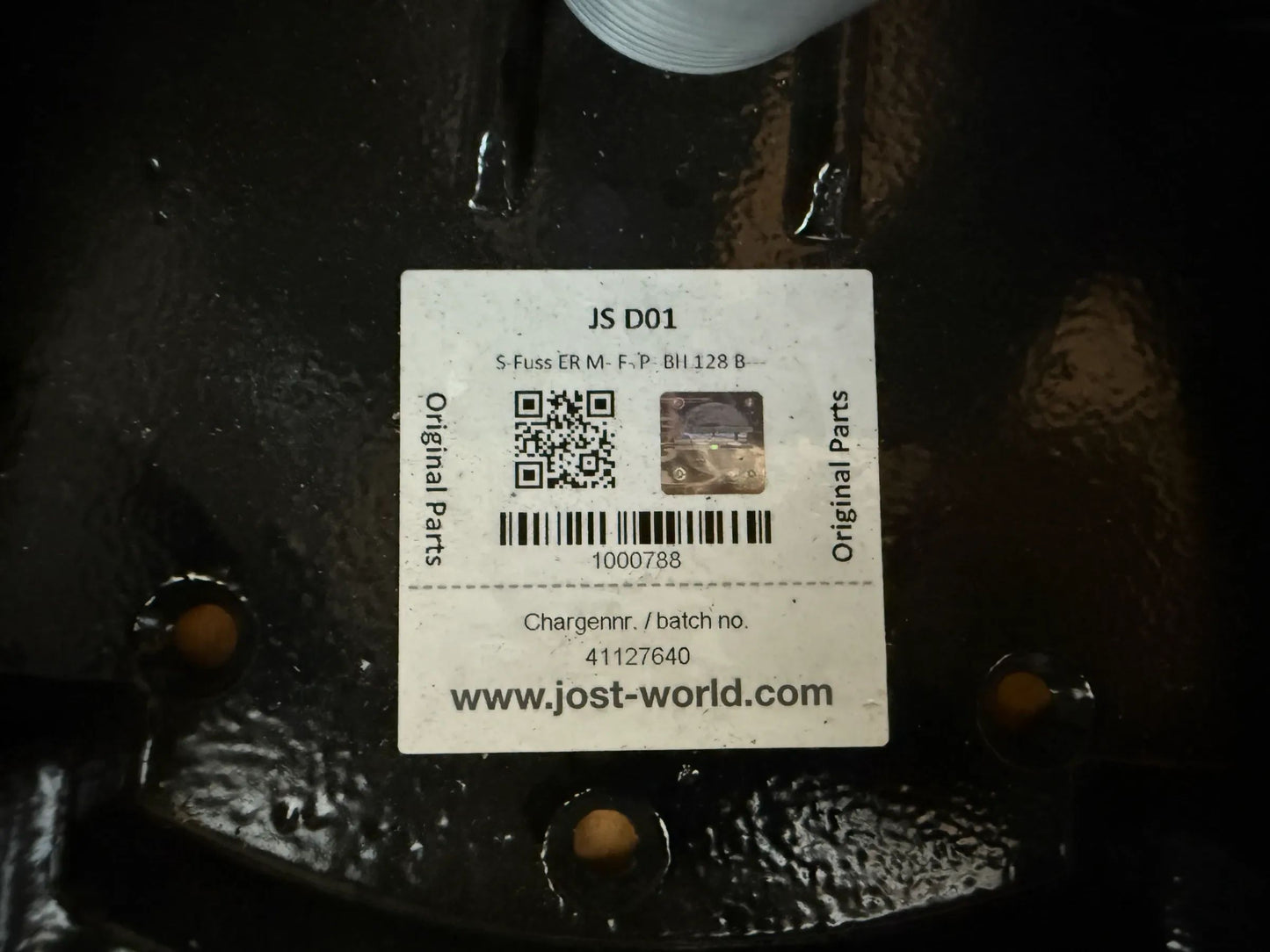 Original JOST-Werke Deutschland Stütze für Anhängerkupplung JSD01 NEU