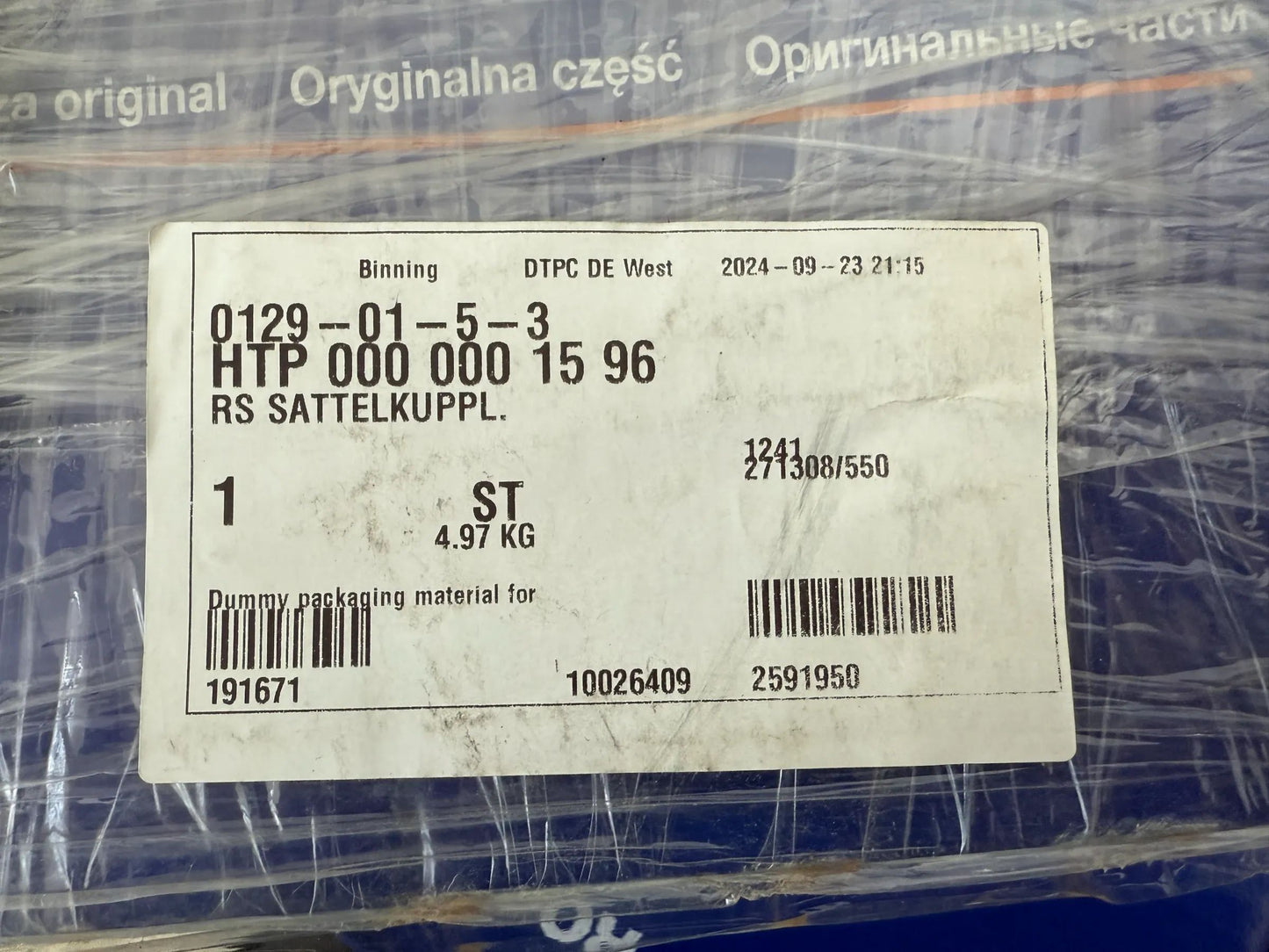 Original JOST Reparatursatz SATTELKUPPLUNG Lagerung - SK 2121-69 - SK212169 NEU