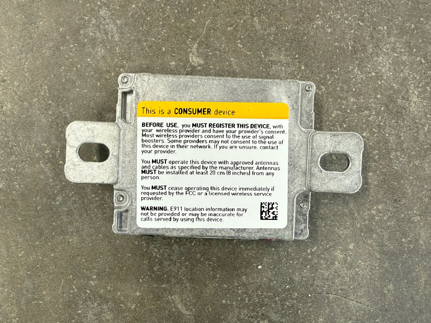 Original BMW LTE-Kompensator (US) 6803145 NEU