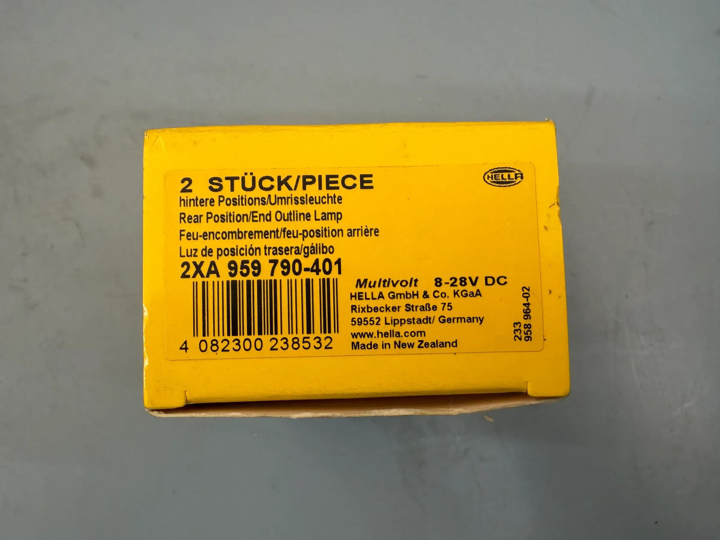 Original Hella Umrissleuchte 2st 2XA 959 790-401 NEU