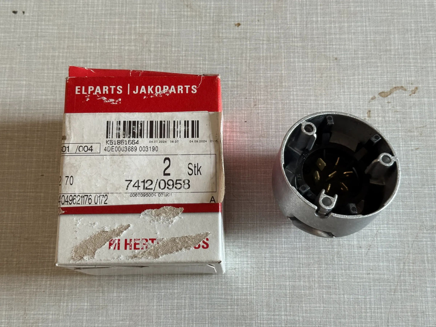 Original Herth+Buss Fahrzeugteile GmbH & Co. KG Anhängersteckdose 51305220 NEU