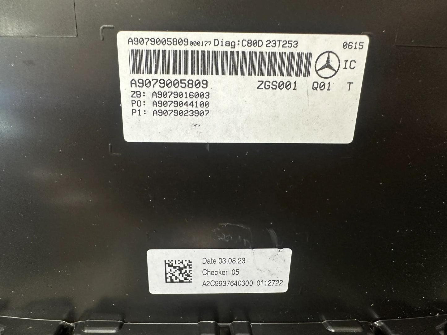 Original Mercedes Benz Sprinter Kombiinstrument / Tachograph A9079005809 NEU