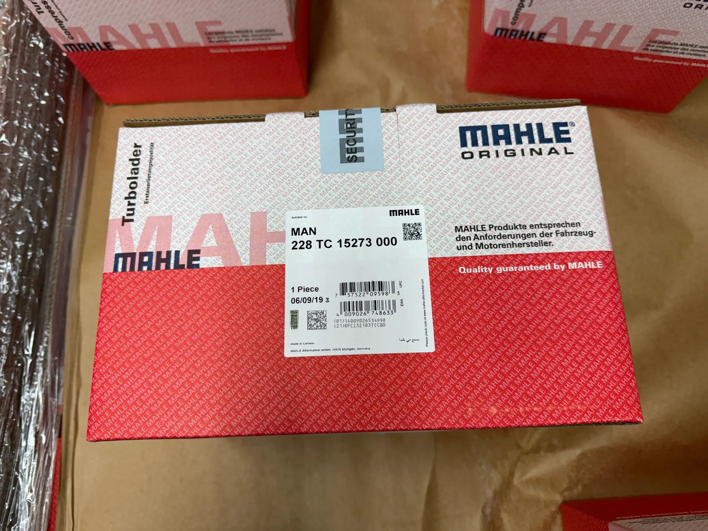 Original Mahle MAN Turbolader 228TC15273000 NEU