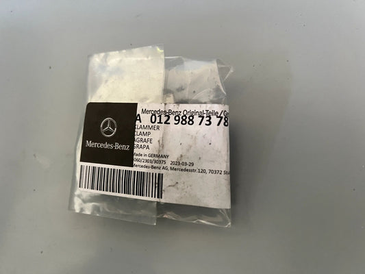 10X Original Mercedes-Benz Klammern A0129887378 NEU