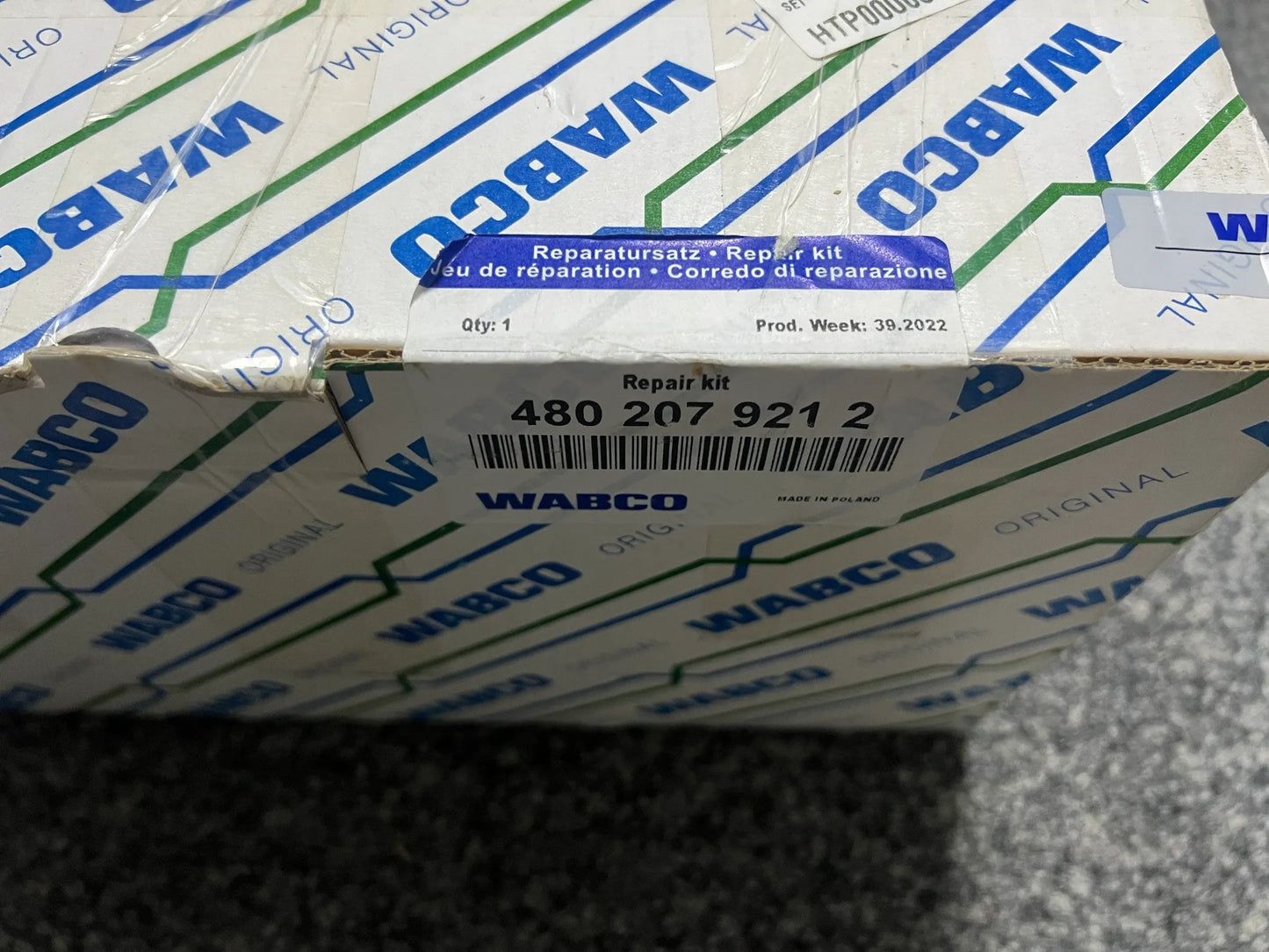 Original WABCO Reparatursatz (Repair Kit) EBS-Modulatorventil 4802079212 NEU