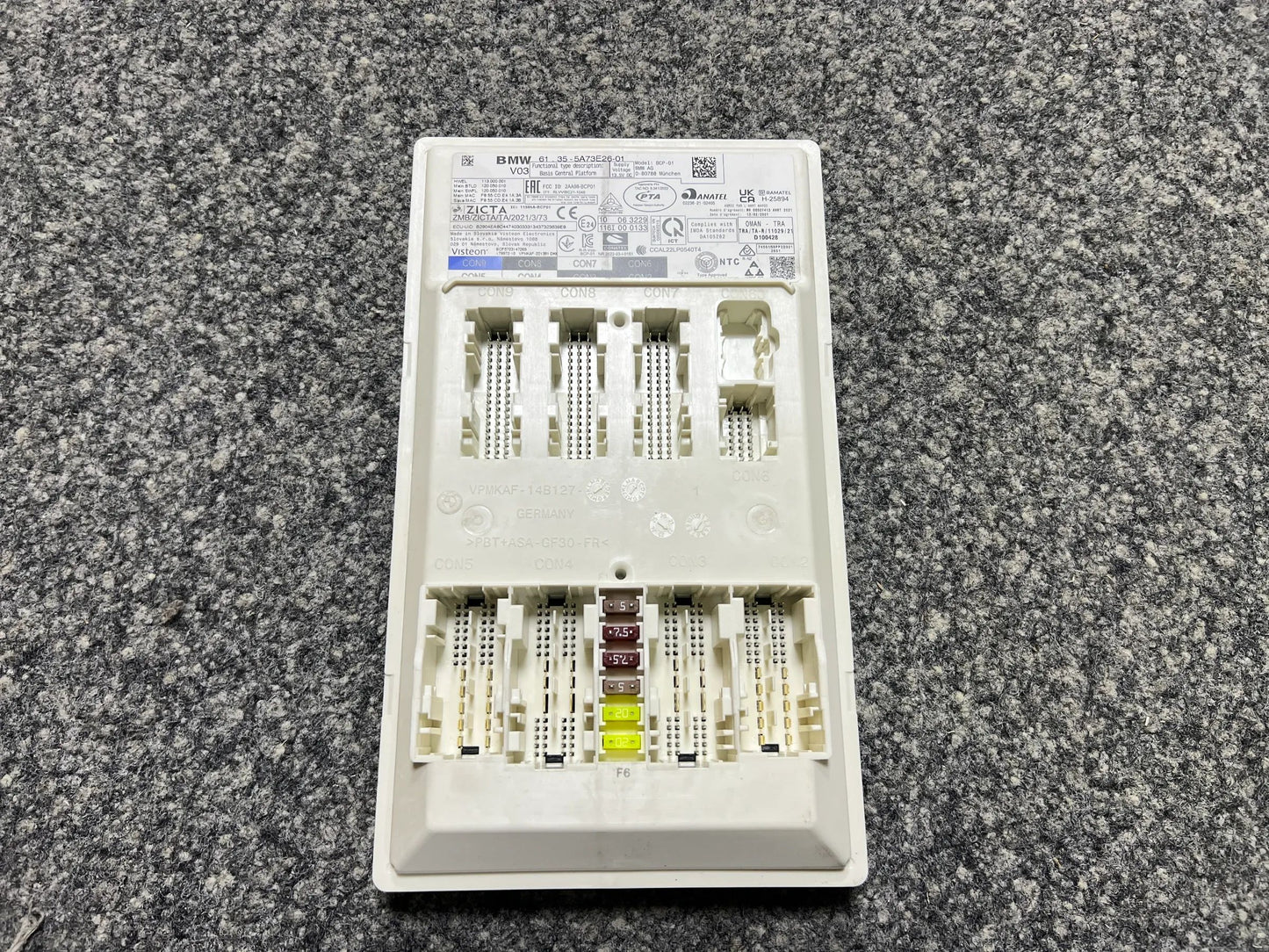 Original BMW Steuergerät Basic Computing Platform BCP 61355A73E26 5A73E26 NEU