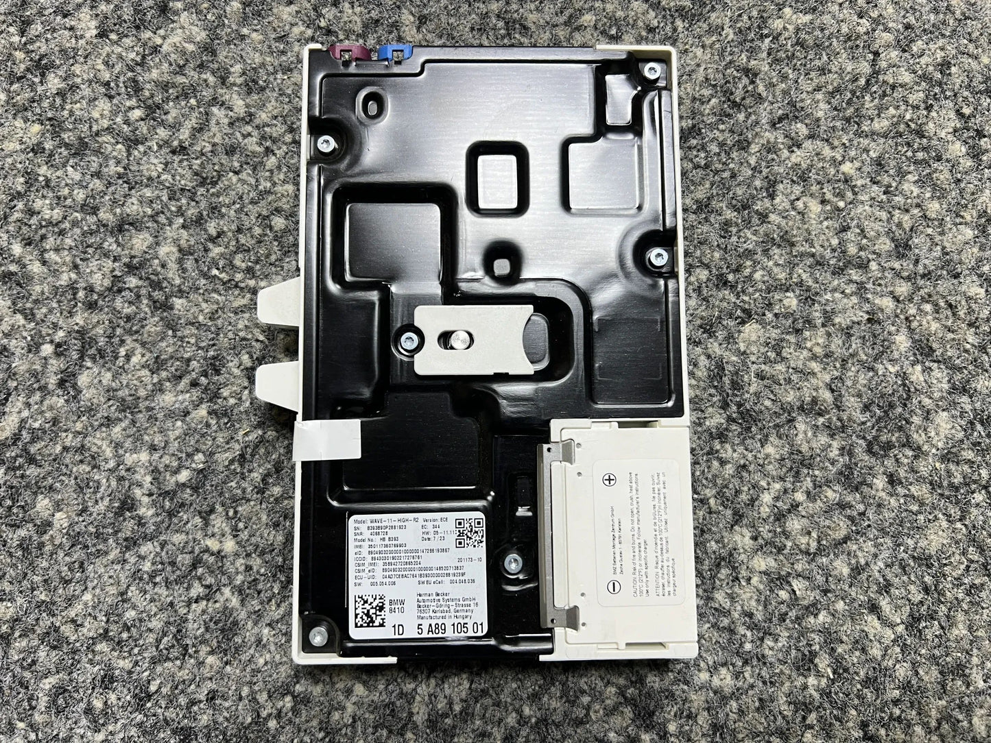 Original BMW Steuergerät Telematics Control Module (TCU) 5A89105 84105A89105 NEU