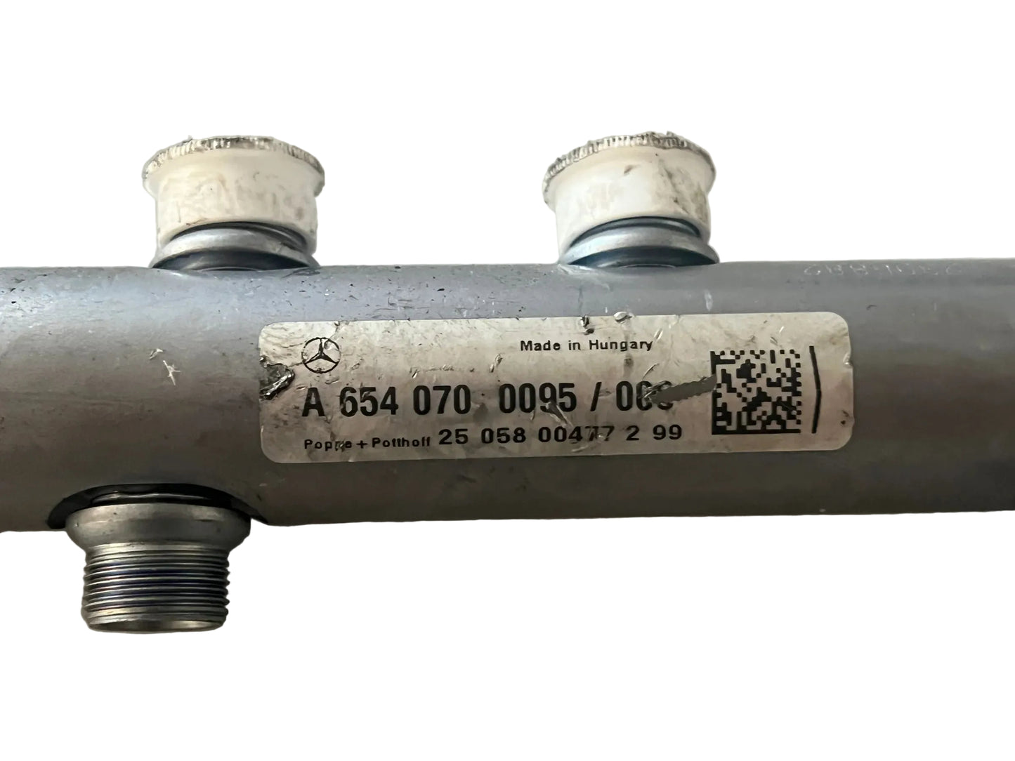 Mercedes Benz OM654  Verteilerrohr Kraftstoffverteiler A6540700095 + A6540780149