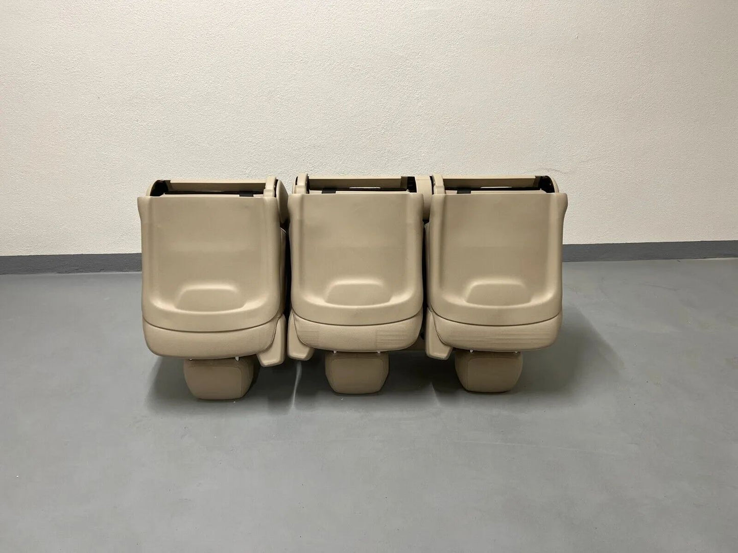 ORIGINAL Mercedes Benz W447 Vito/V-Klasse 3er Sitzbank Kunstleder Beige