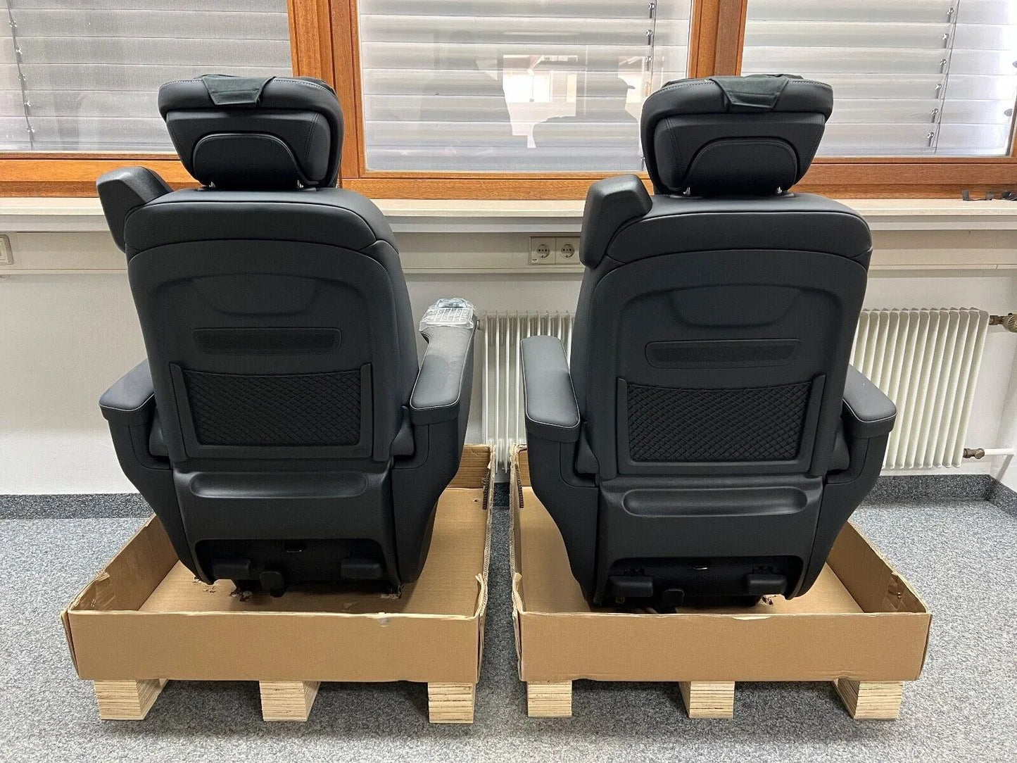 2 X ORIGINAL Mercedes Benz W447/W448 V-Klasse LUXUS-SITZ NAPPA-LEDER NEW MODELL!