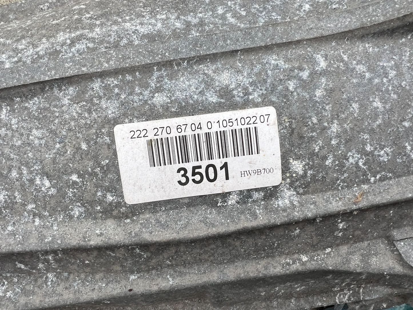 Original Mercedes-Benz S-KLASSE  Automatikgetriebe*Verteilergetriebe*A2222706704