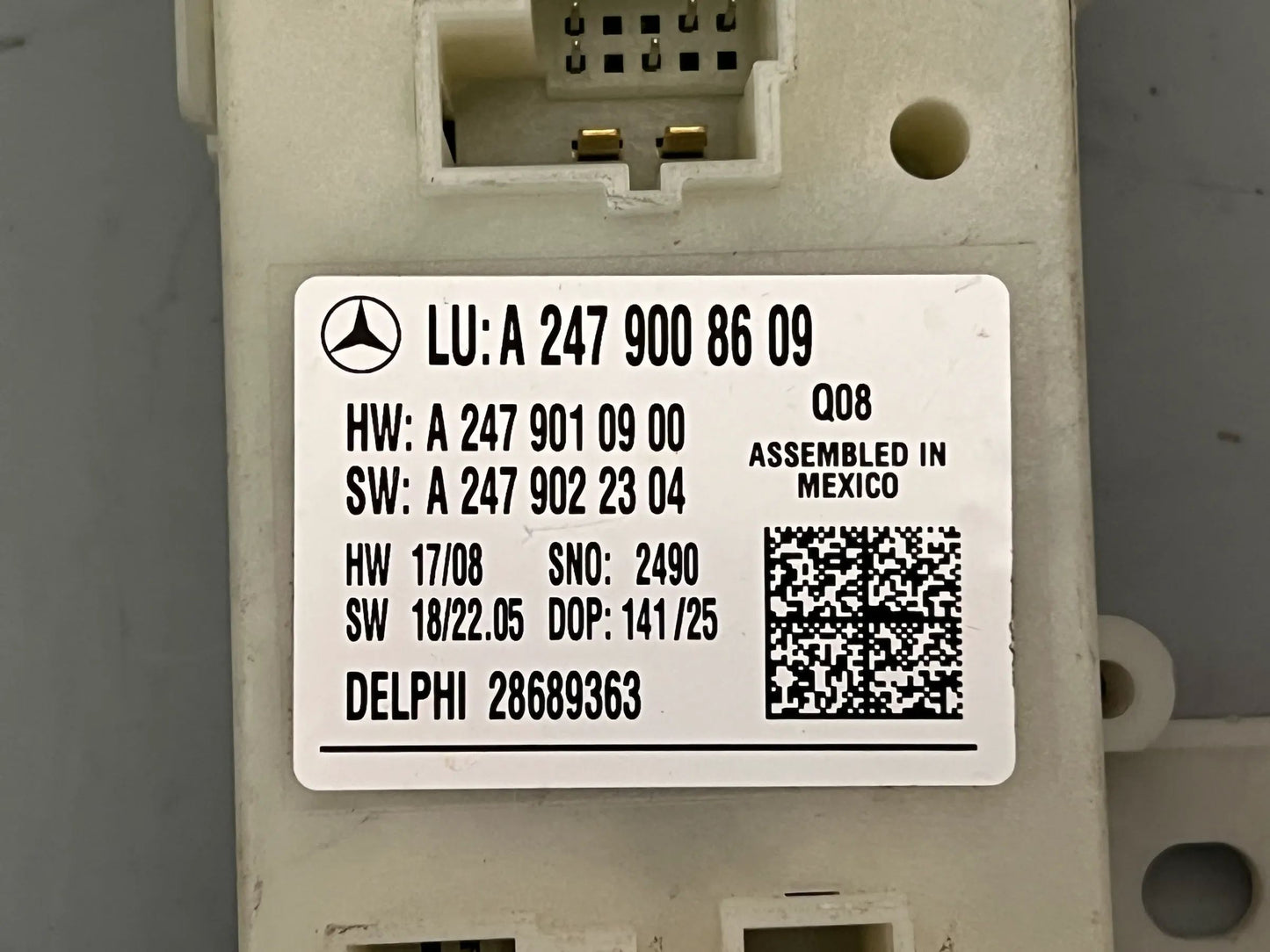 Original Mercedes-Benz Steuergerät Rückwandtür A2479008609 NEU
